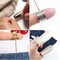 23 Pieces Sewing Thimble Finger Protectors, Adjustable Metal Copper Finger Thimble Silicone Leather Thimble Finger Tips Finger Shield Ring Fingertip Quilting Sewing Supplies for Embroidery Needlework(P)